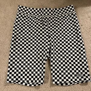 Vans legging shorts size XL